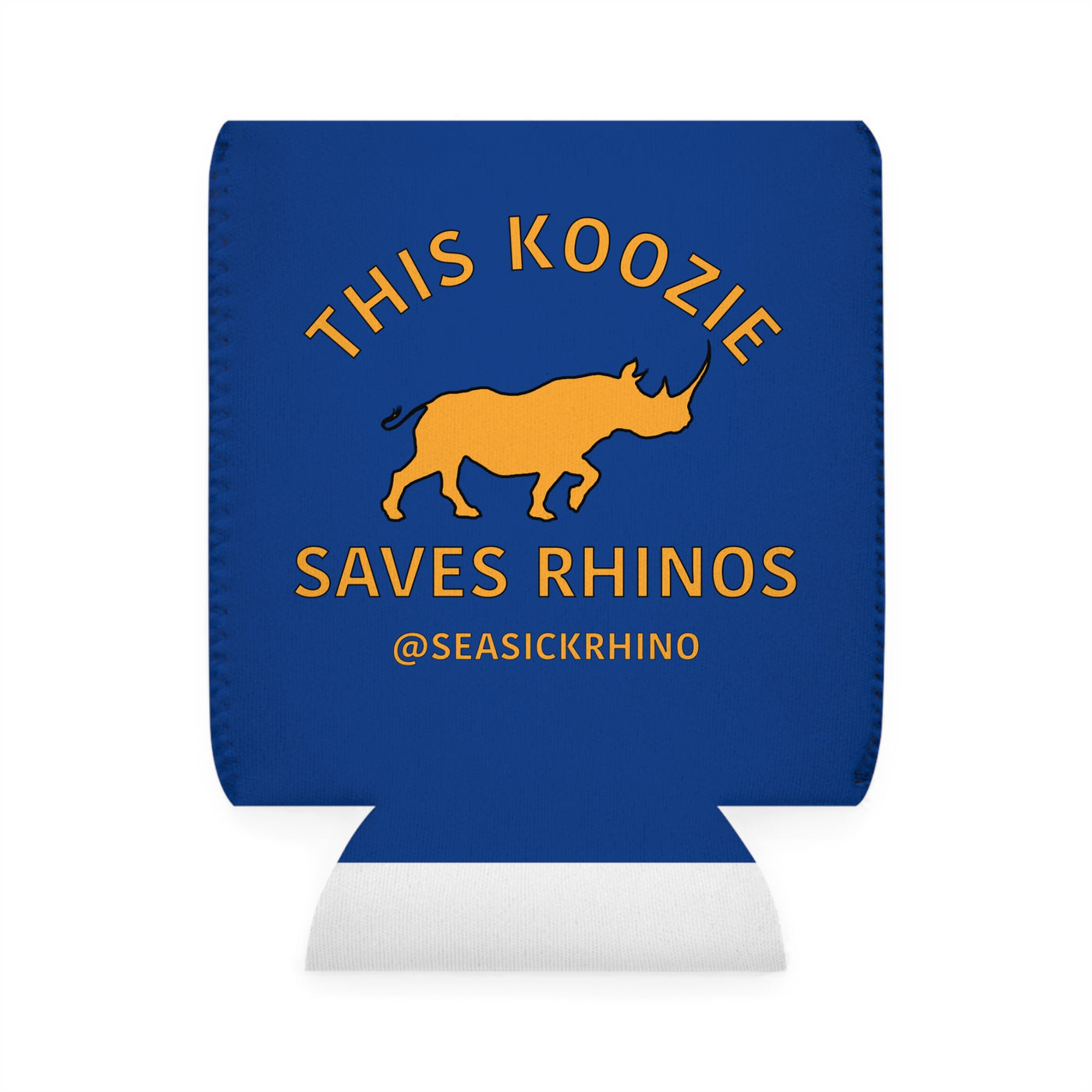 Rhino Saving Koozie