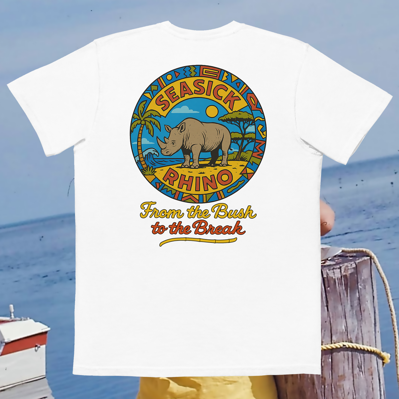 From Bush to Break Pocket Tee